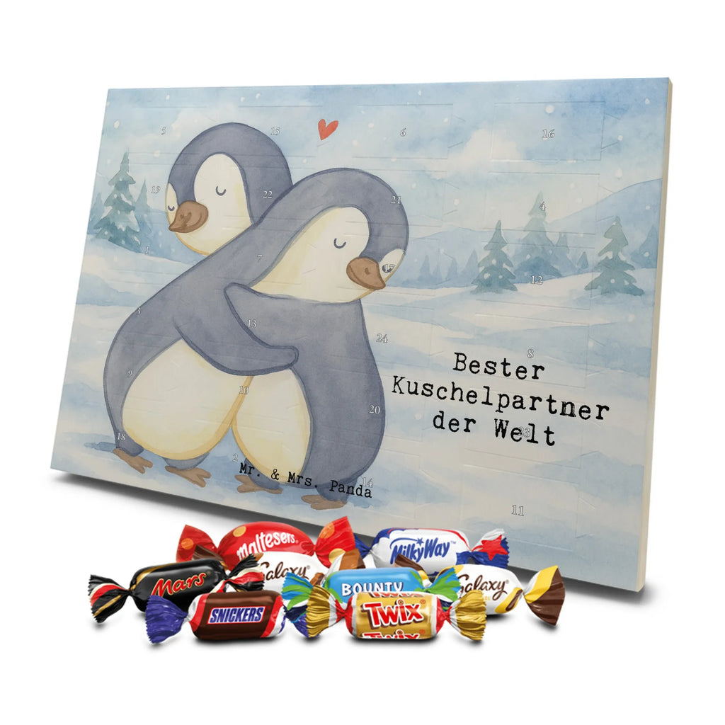 Chocolate advent calendar penguin Best cuddle partner in the world Design thank you, birthday, gift idea, birthday present, gift tip, make you happy, giving, for, gift, Bed, Wife, Husband, Cuddle, Girlfriend, In Love, Netflix, Boyfriend, Spouse, Life Partner, Wedding Anniversary, Cuddle Partner