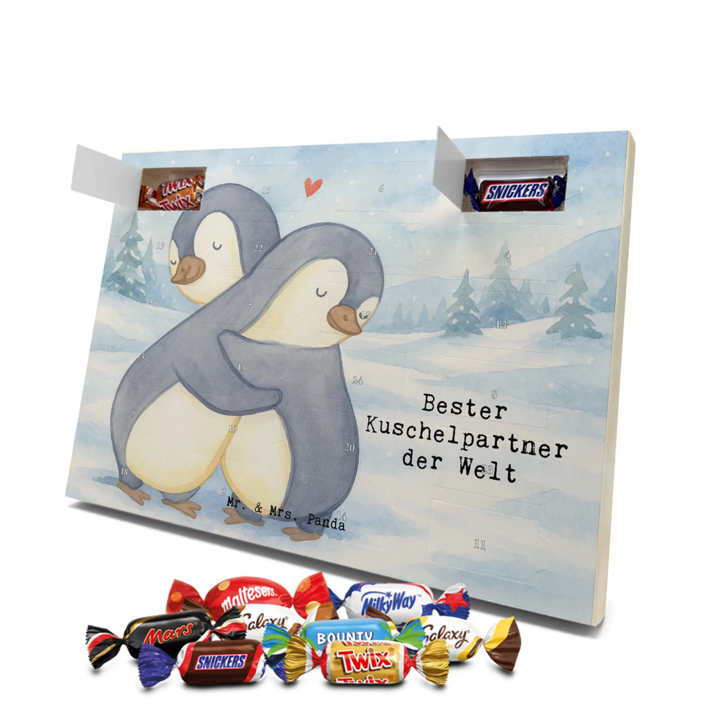 Chocolate advent calendar penguin Best cuddle partner in the world Design thank you, birthday, gift idea, birthday present, gift tip, make you happy, giving, for, gift, Bed, Wife, Husband, Cuddle, Girlfriend, In Love, Netflix, Boyfriend, Spouse, Life Partner, Wedding Anniversary, Cuddle Partner