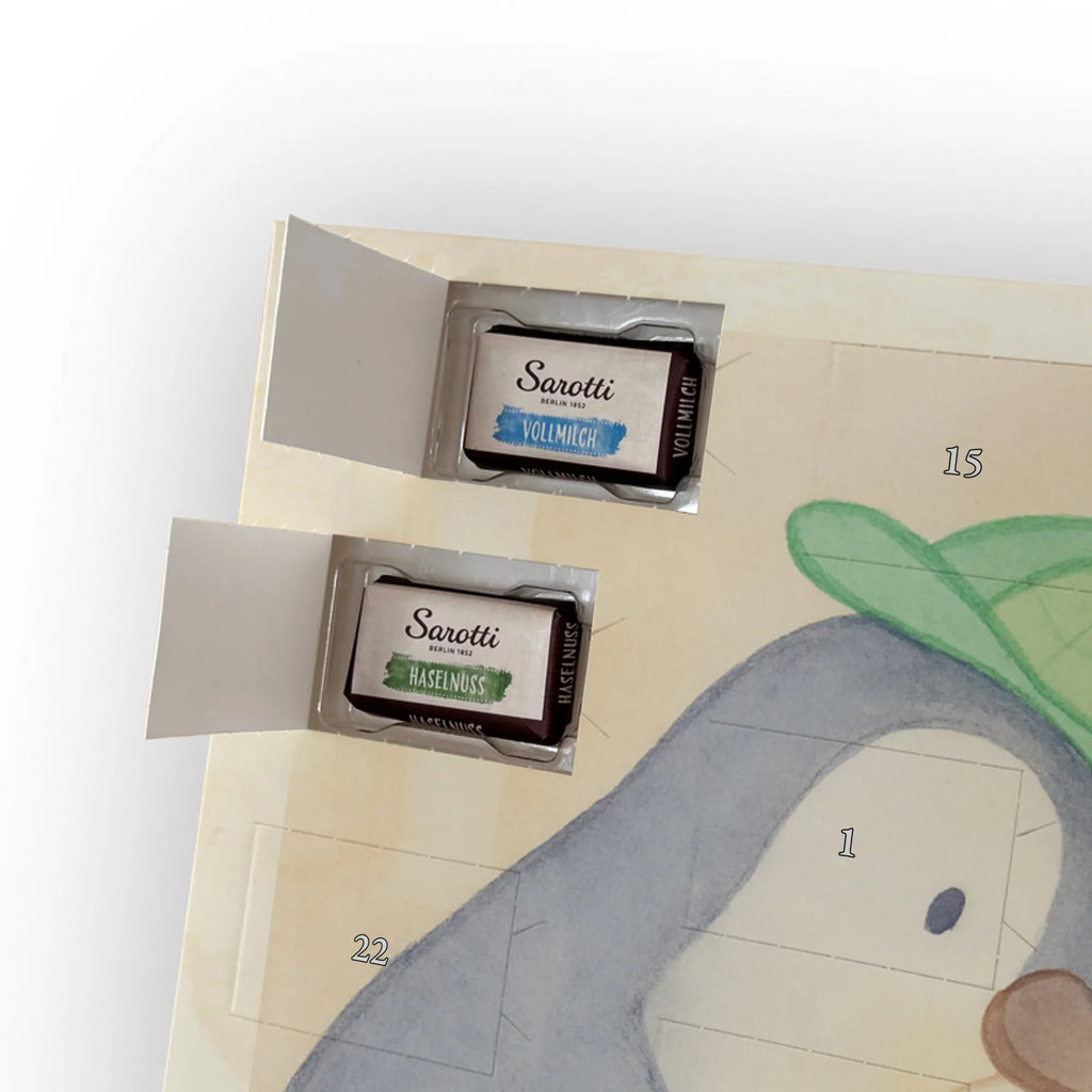 Chocolate advent calendar Detective passion Design gift, promotion, anniversary, retirement, sayings, job start, gift idea, best, farewell gift, profession, passing exam