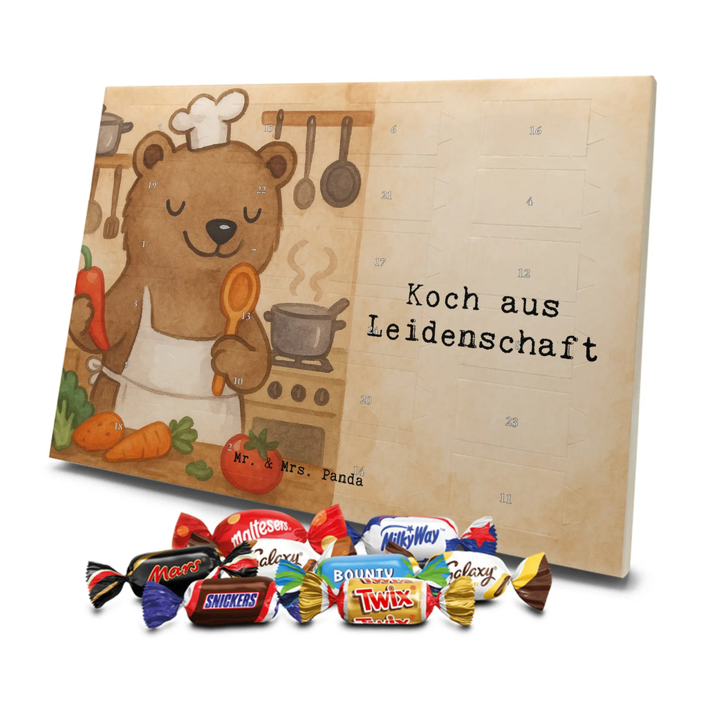 Chocolate advent calendar Cook Passion Design gift, promotion, anniversary, retirement, sayings, job start, gift idea, best, farewell gift, profession, passing exam