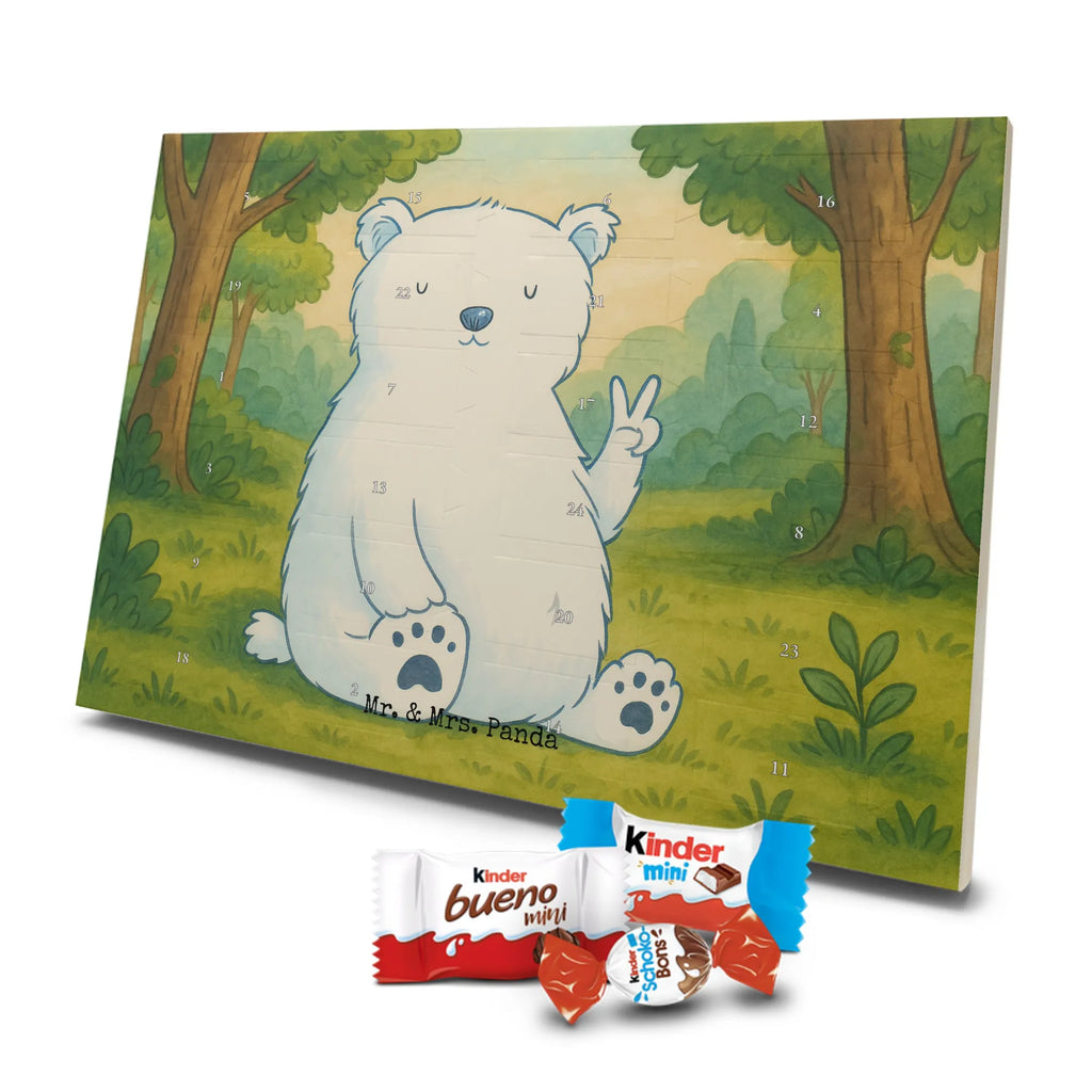 Chocolate advent calendar Icebear Lazy Design teddy bear, cuddly toy, office job, lazy, North Pole, work, relaxing, workplace, Polar bear