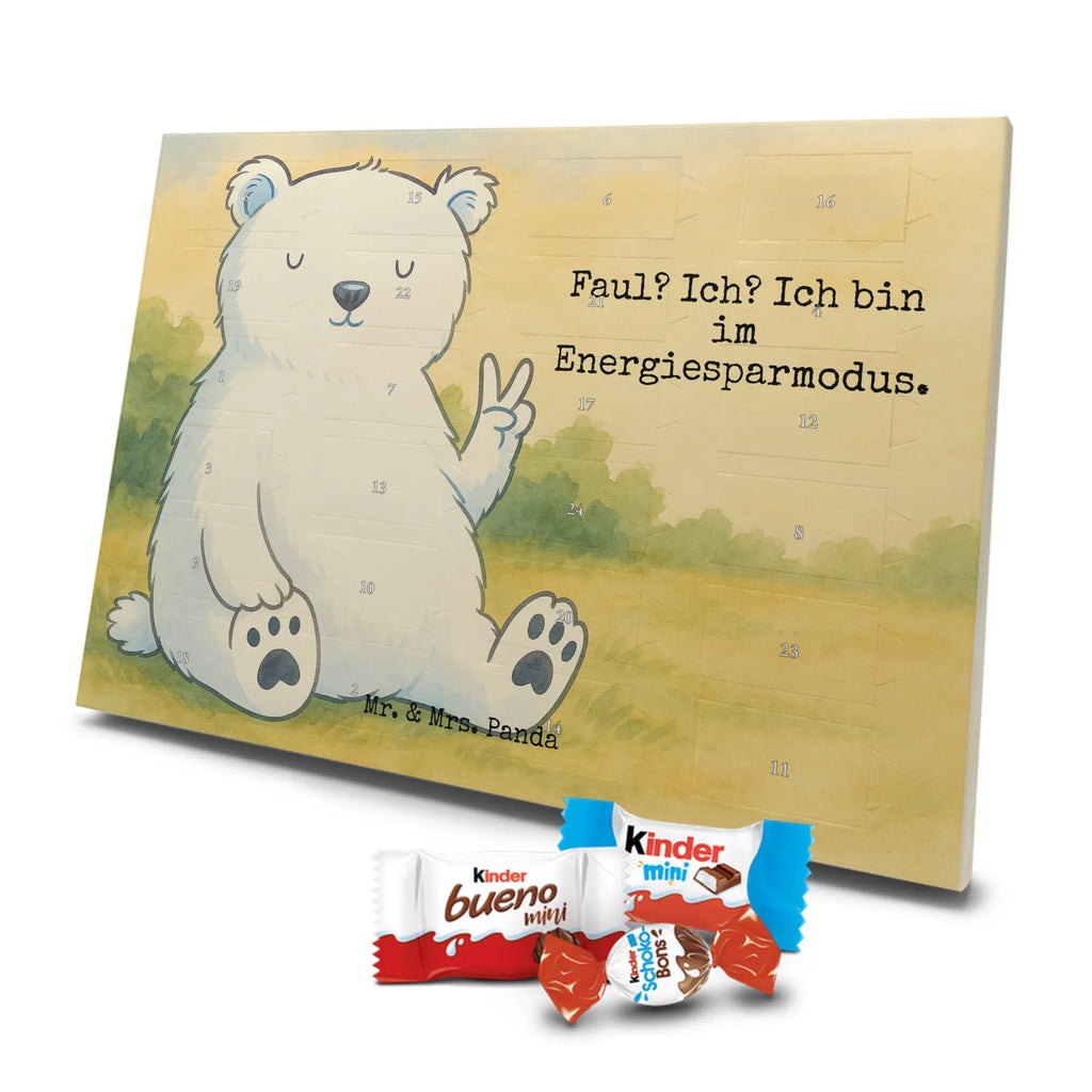 Chocolate advent calendar Icebear Lazy Design teddy bear, cuddly toy, office job, lazy, North Pole, work, relaxing, workplace, Polar bear