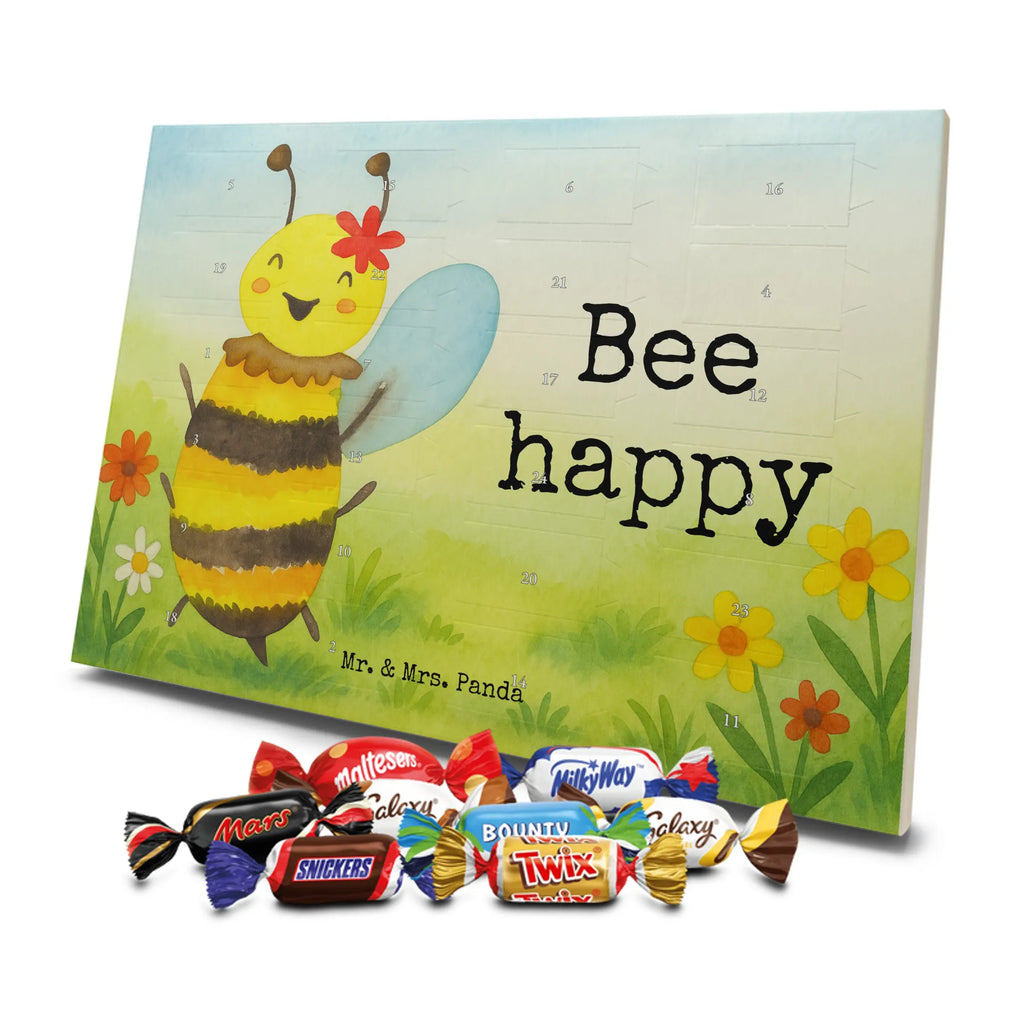 Chocolate advent calendar bee happy Design wasp, bumblebee