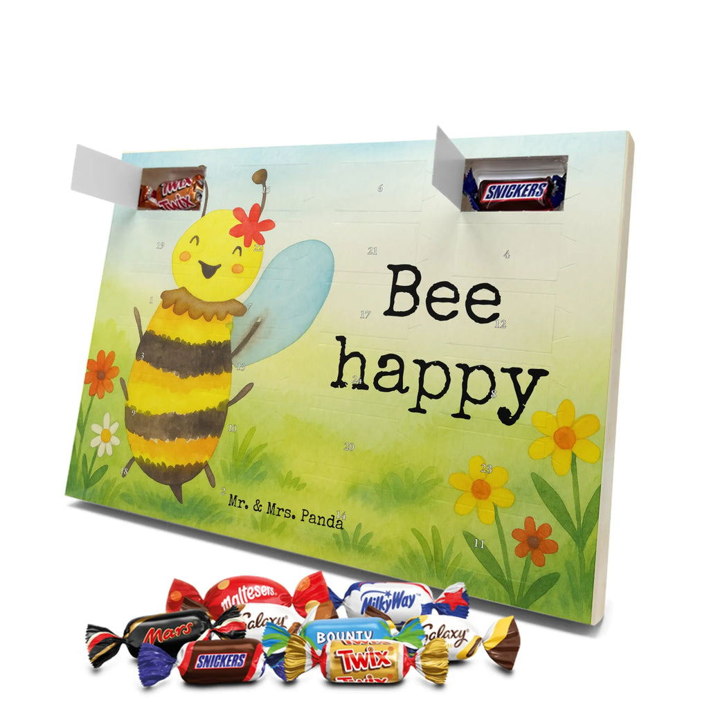 Chocolate advent calendar bee happy Design wasp, bumblebee