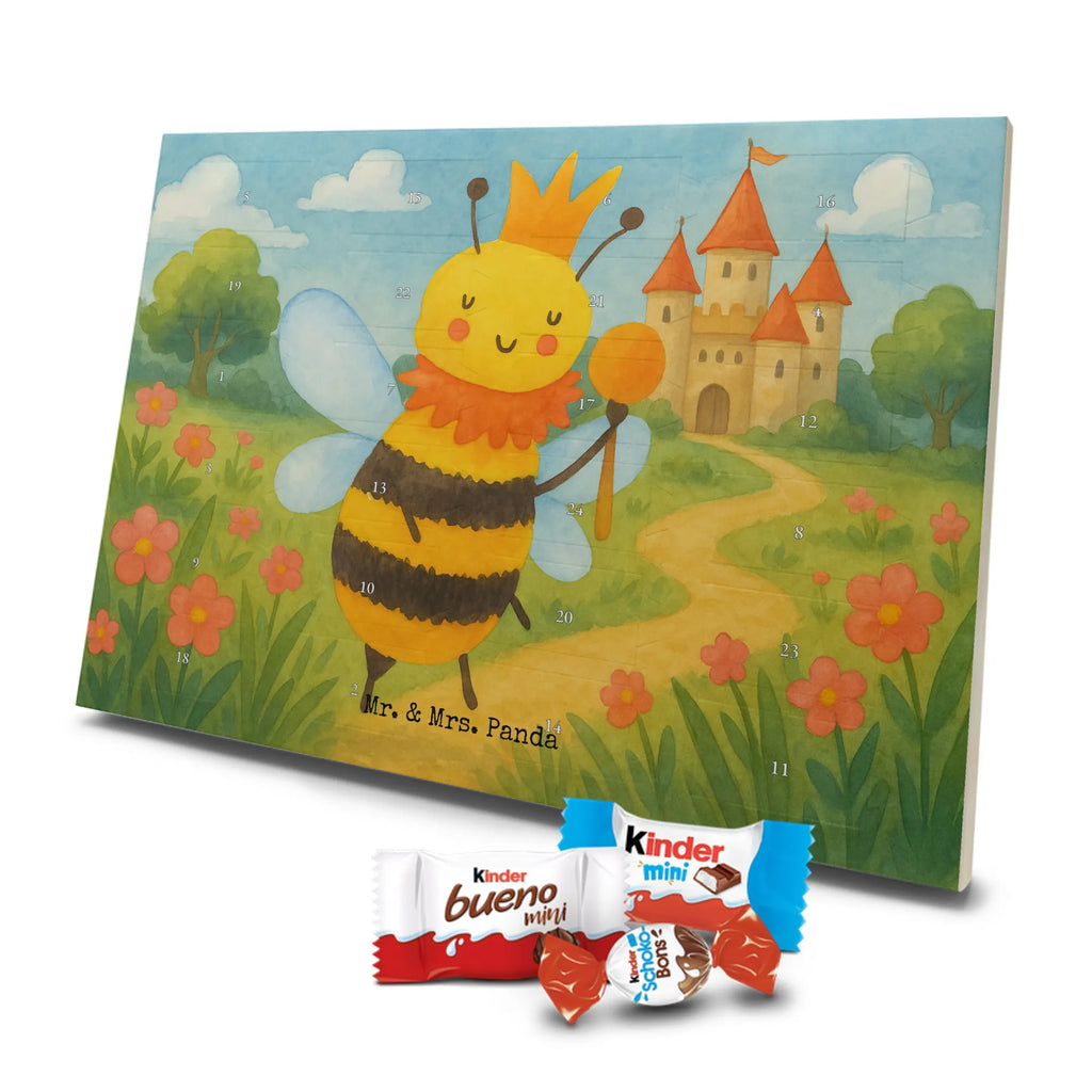 Chocolate advent calendar bee king Design wasp, bumblebee