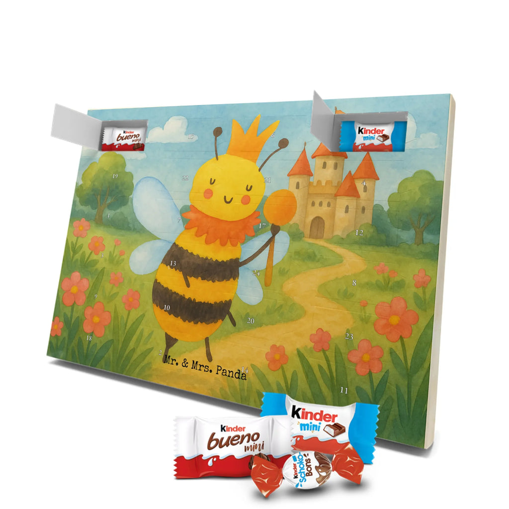 Chocolate advent calendar bee king Design wasp, bumblebee