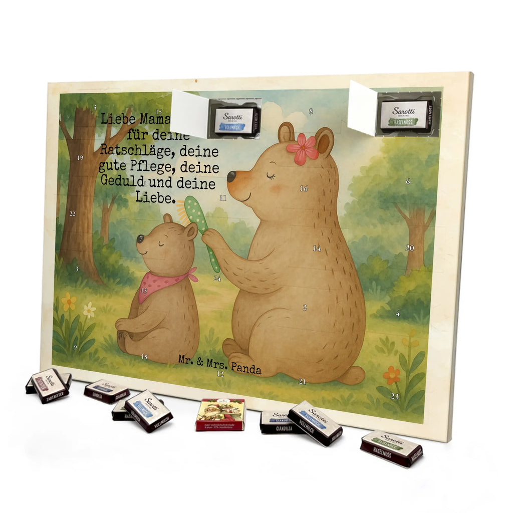 Chocolate advent calendar bear child Design Father's Day, Mother's Day, Gift