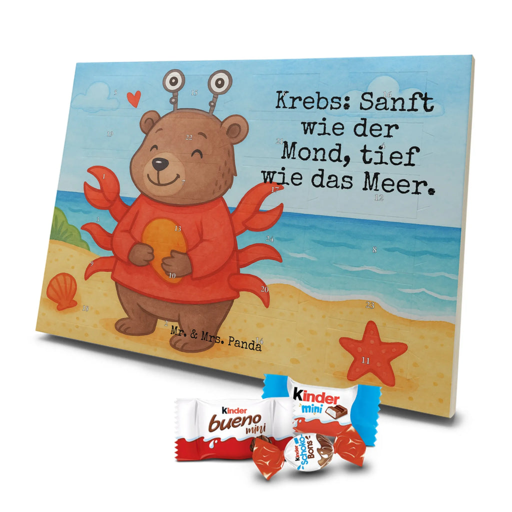 Chocolate advent calendar Cancer Astrology Design constellations, birthdays, astrology, date of birth, month of birth