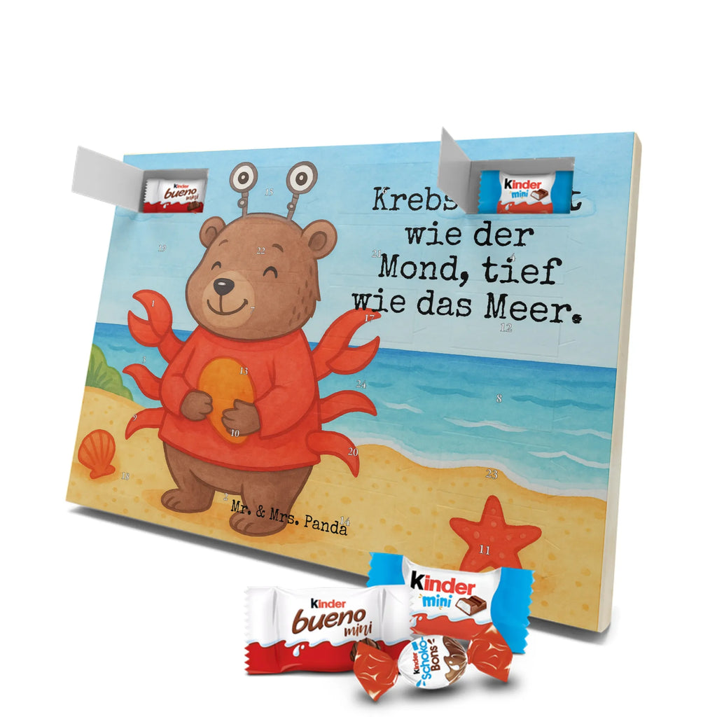 Chocolate advent calendar Cancer Astrology Design constellations, birthdays, astrology, date of birth, month of birth