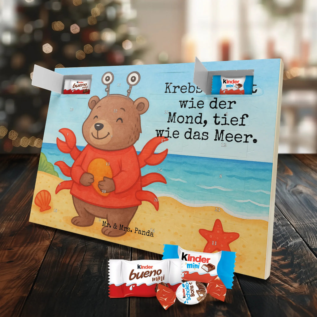 Chocolate advent calendar Cancer Astrology Design constellations, birthdays, astrology, date of birth, month of birth