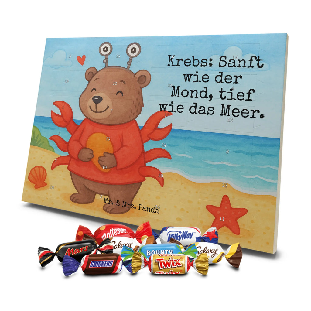 Chocolate advent calendar Cancer Astrology Design constellations, birthdays, astrology, date of birth, month of birth