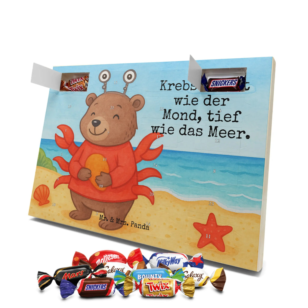 Chocolate advent calendar Cancer Astrology Design constellations, birthdays, astrology, date of birth, month of birth