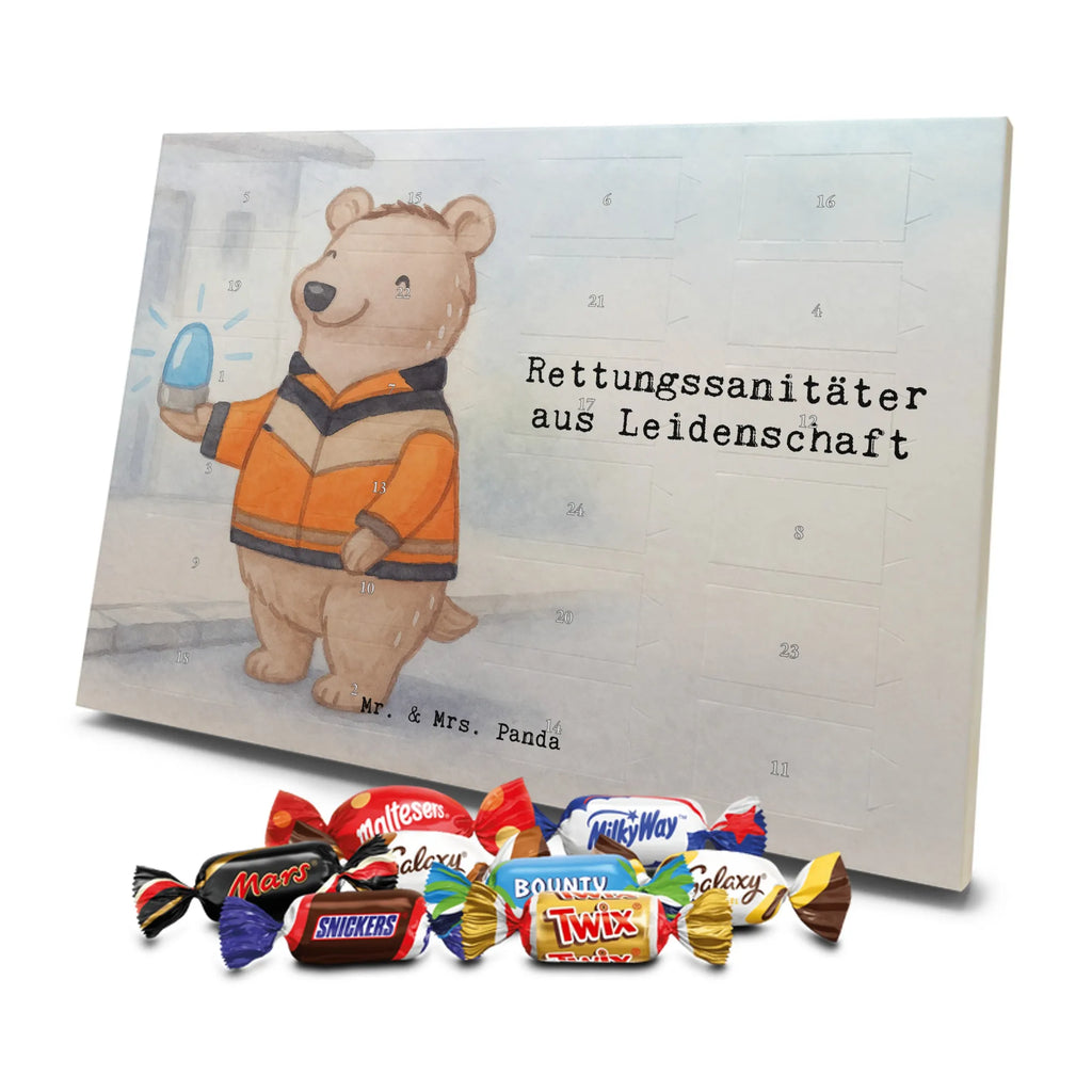 Chocolate advent calendar Paramedic Passion Design gift, promotion, anniversary, retirement, sayings, job start, gift idea, best, farewell gift, profession, passing exam