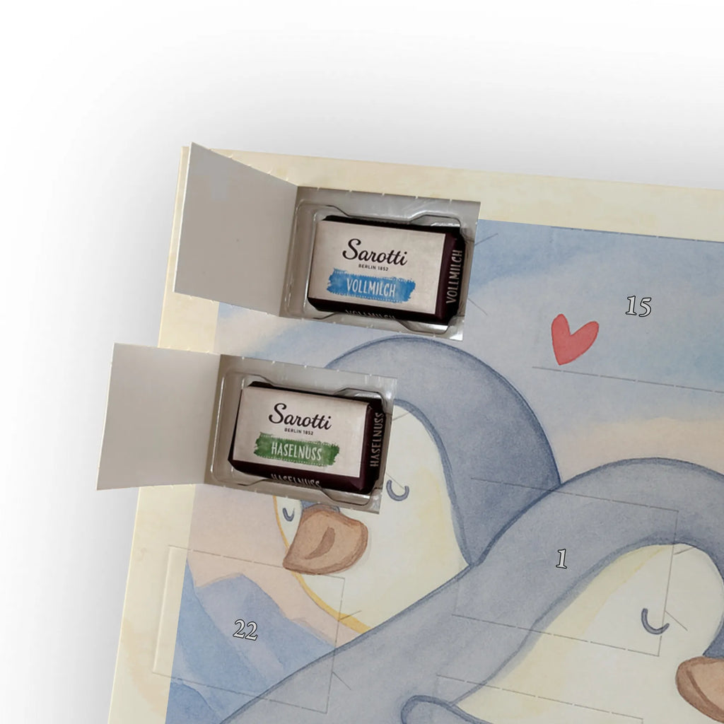 Chocolate advent calendar penguins Cuddle Design Loving, Two, Together, Marriage, Proposal of marriage, Love gift, gift for her, gift for him, anniversary gift, Valentine&#39;s Day Gift for Women Love Gift Anniversary Wedding Anniversary Party Favor Gift for Girlfriend Gift for Partner Boyfriend Gift Token of Love for Men for Husband