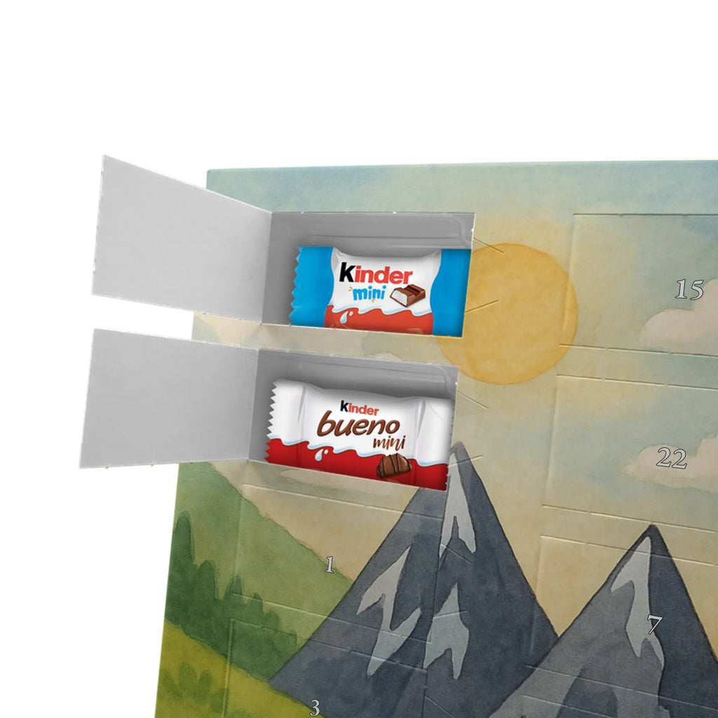 Chocolate advent calendar unicorn climber Design travel, world trip, mountaineer, adventure, mountains, adventurer, vacation, explorer, world traveler