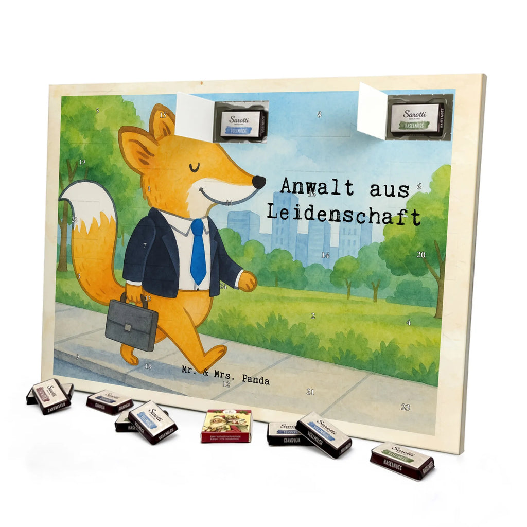 Chocolate advent calendar lawyer Passion Design gift, promotion, anniversary, retirement, sayings, job start, gift idea, best, farewell gift, profession, passing exam