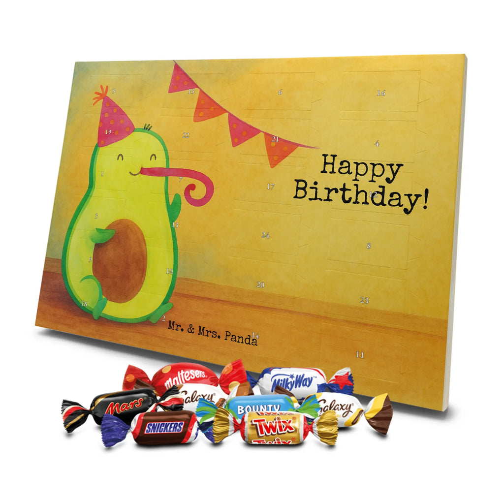 Chocolate advent calendar avocado Birthday Design vegetables