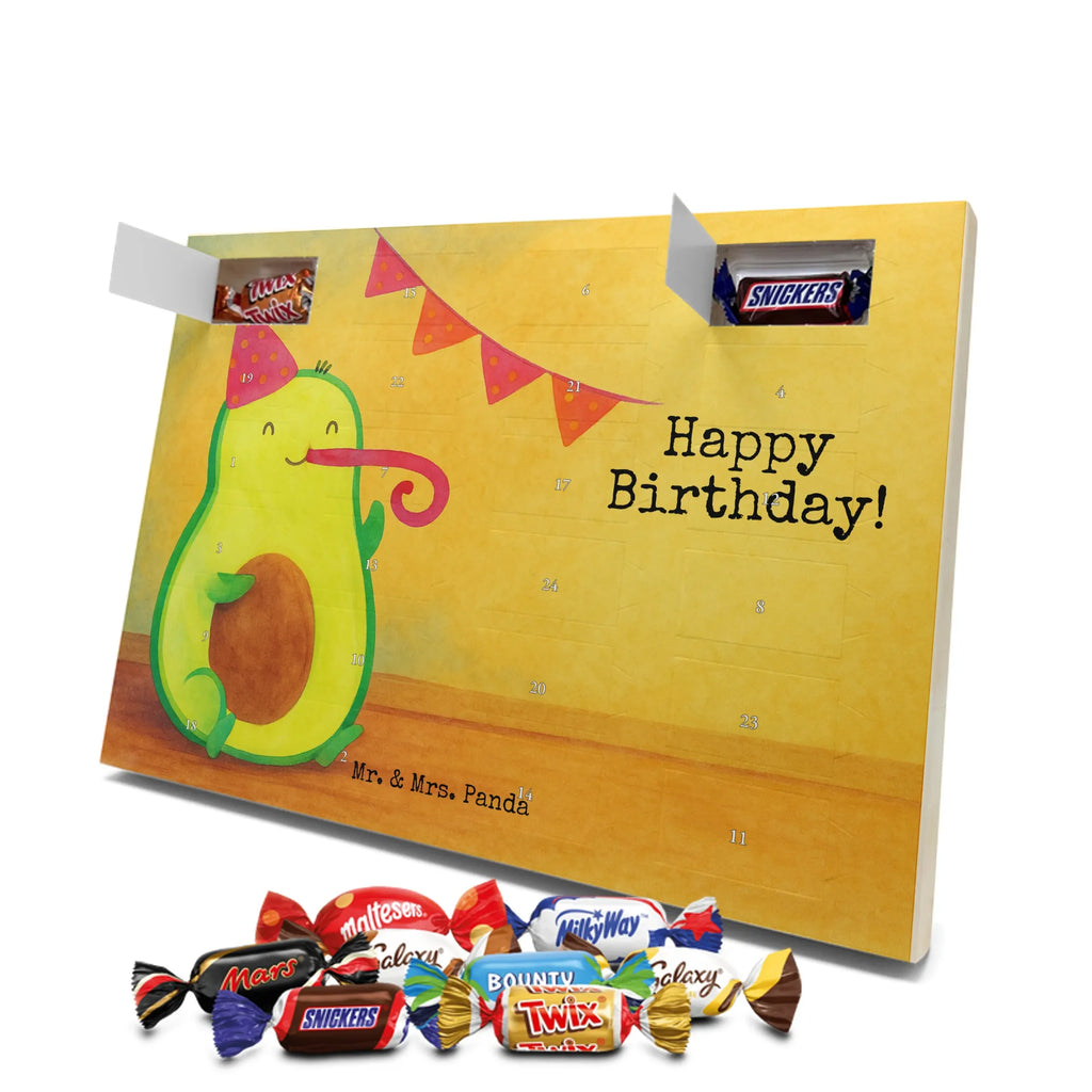 Chocolate advent calendar avocado Birthday Design vegetables
