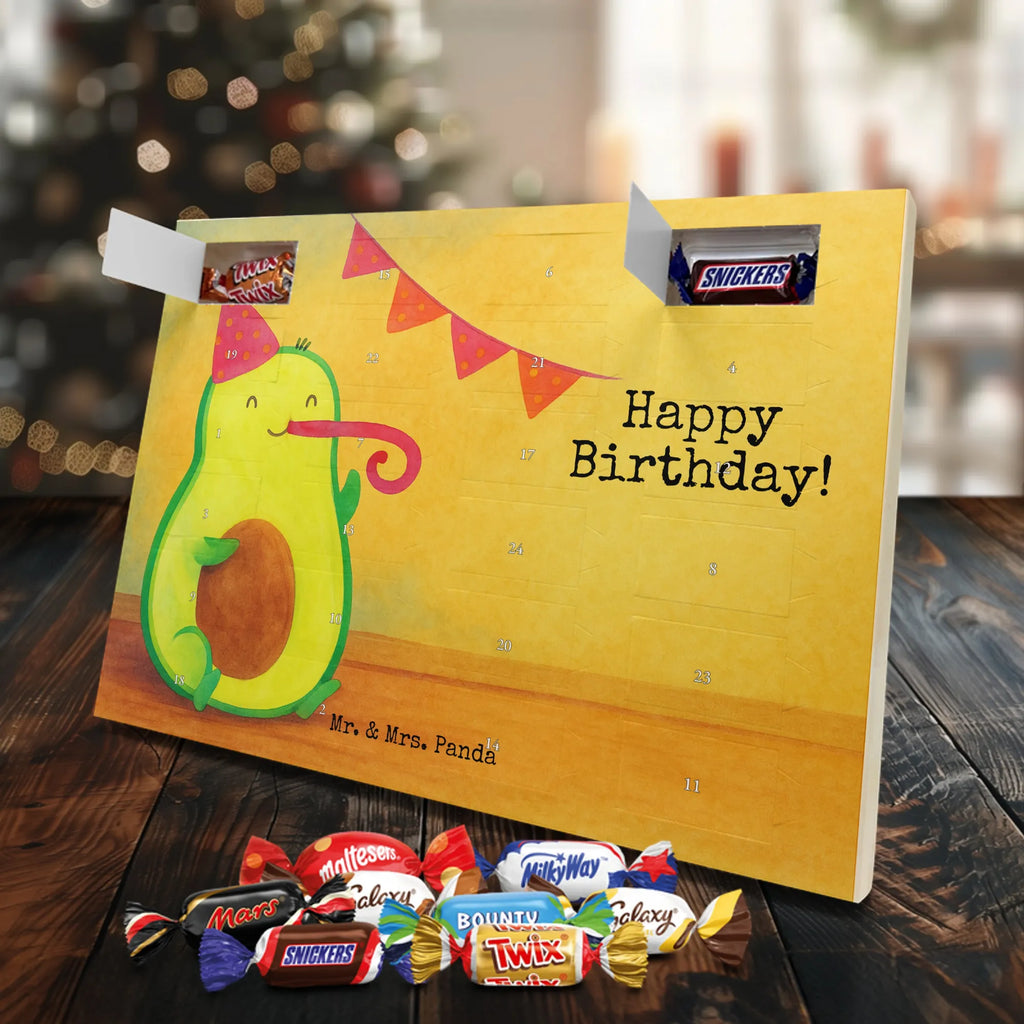 Chocolate advent calendar avocado Birthday Design vegetables