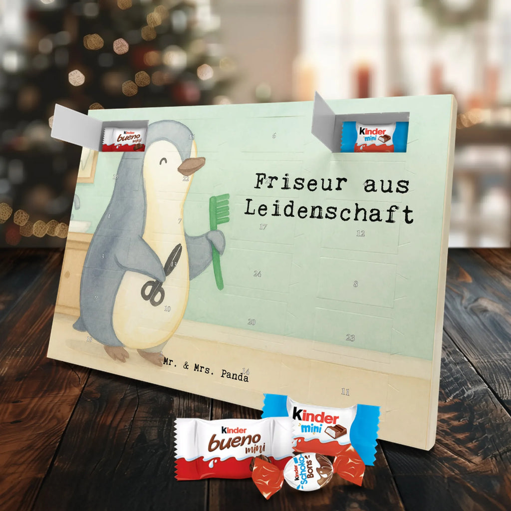 Chocolate advent calendar Hairdresser Passion Design gift, promotion, anniversary, retirement, sayings, job start, gift idea, best, farewell gift, profession, passing exam