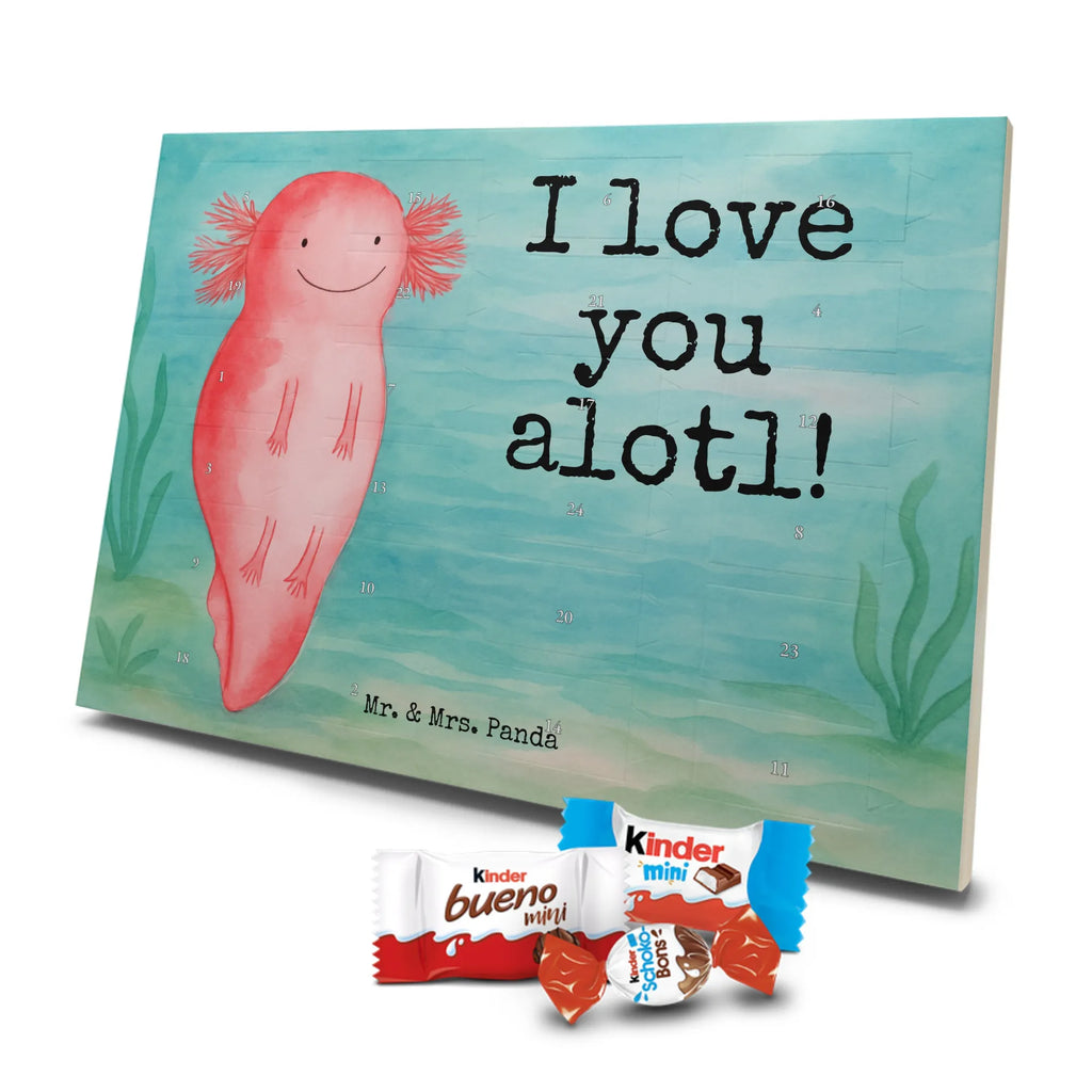 Chocolate advent calendar axolotl Love Design Loving, Two, Together, Marriage, Proposal of marriage, Love gift, gift for her, gift for him, anniversary gift, Valentine&#39;s Day Gift for Women Love Gift Anniversary Wedding Anniversary Party Favor Gift for Girlfriend Gift for Partner Boyfriend Gift Token of Love for Men for Husband
