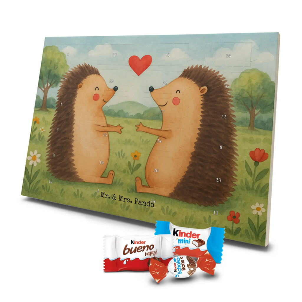Chocolate advent calendar Hedgehogs in love Design Loving, Two, Together, Marriage, Proposal of marriage, Love gift, gift for her, gift for him, anniversary gift, Wedding, Wedding anniversary, Anniversary, Friend, Married, Girlfriend, Gift, Engaged, In love, Proof of love