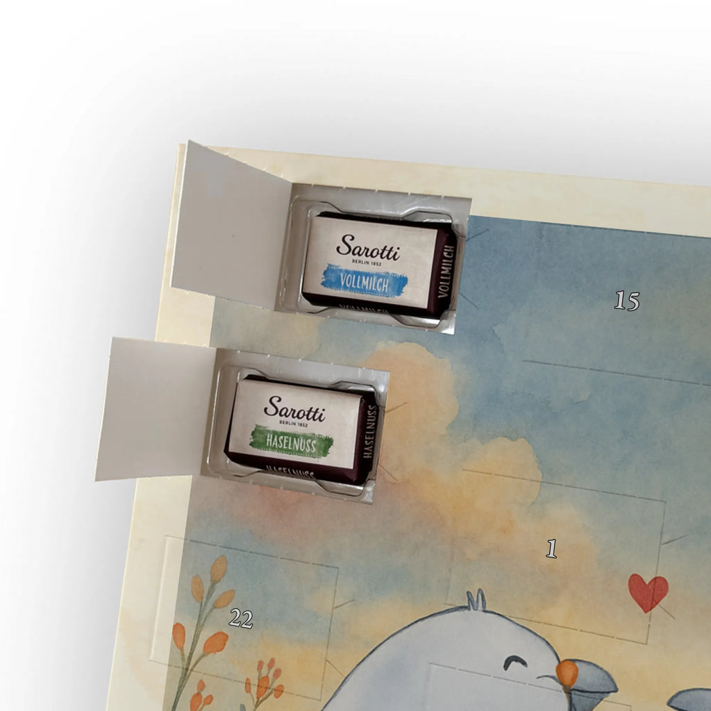 Chocolate advent calendar Turtledoves in love Design Loving, Two, Together, Marriage, Proposal of marriage, Love gift, gift for her, gift for him, anniversary gift, Turtle doves, Gift Friend, Married, Gift Wedding, Doves, Gift Girlfriend, In love, Wedding anniversary, Engaged, Anniversary, Girlfriend, Turtledove, Proof of love, Friend