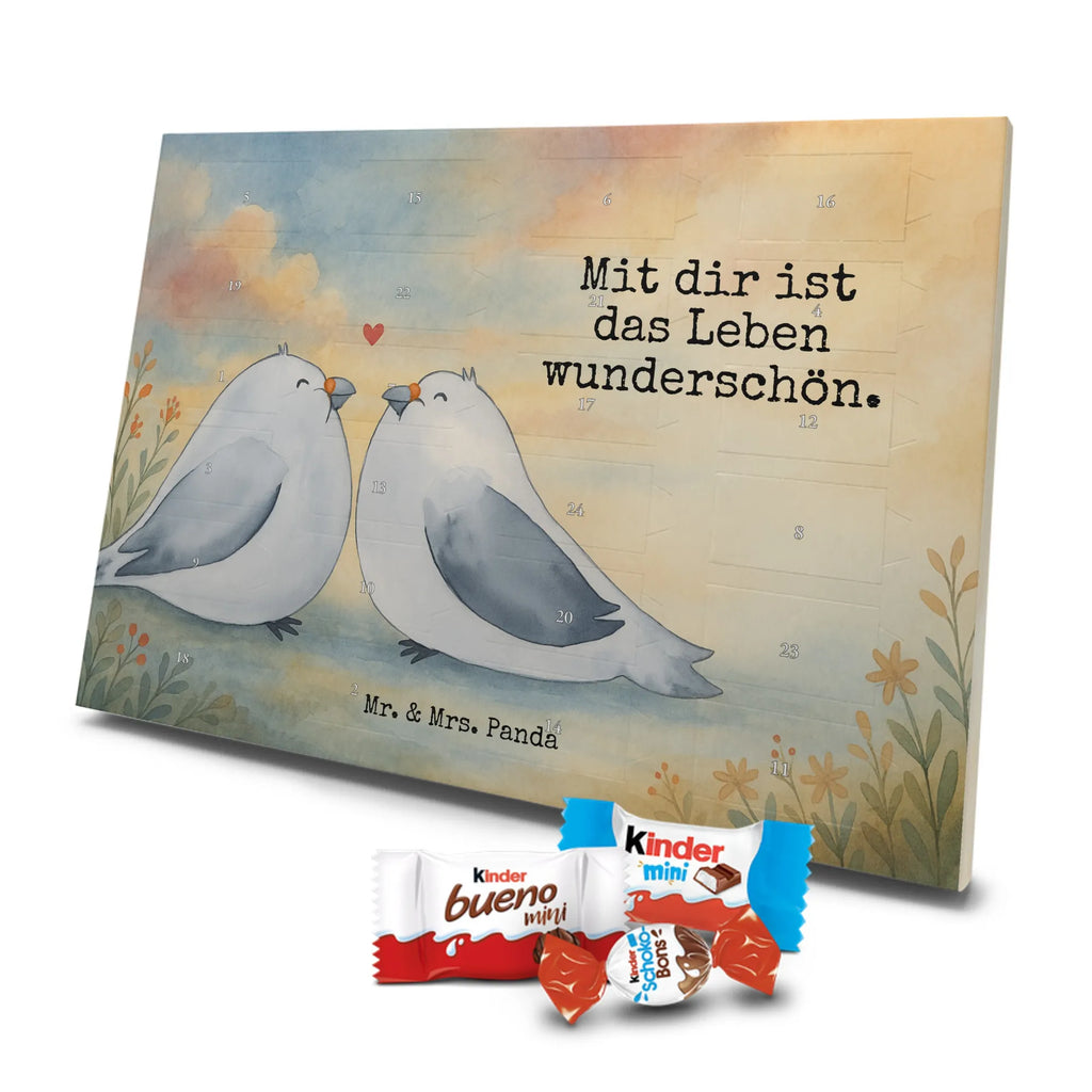 Chocolate advent calendar Turtledoves in love Design Loving, Two, Together, Marriage, Proposal of marriage, Love gift, gift for her, gift for him, anniversary gift, Turtle doves, Gift Friend, Married, Gift Wedding, Doves, Gift Girlfriend, In love, Wedding anniversary, Engaged, Anniversary, Girlfriend, Turtledove, Proof of love, Friend