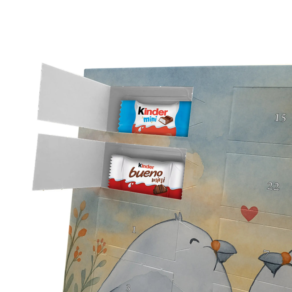 Chocolate advent calendar Turtledoves in love Design Loving, Two, Together, Marriage, Proposal of marriage, Love gift, gift for her, gift for him, anniversary gift, Turtle doves, Gift Friend, Married, Gift Wedding, Doves, Gift Girlfriend, In love, Wedding anniversary, Engaged, Anniversary, Girlfriend, Turtledove, Proof of love, Friend