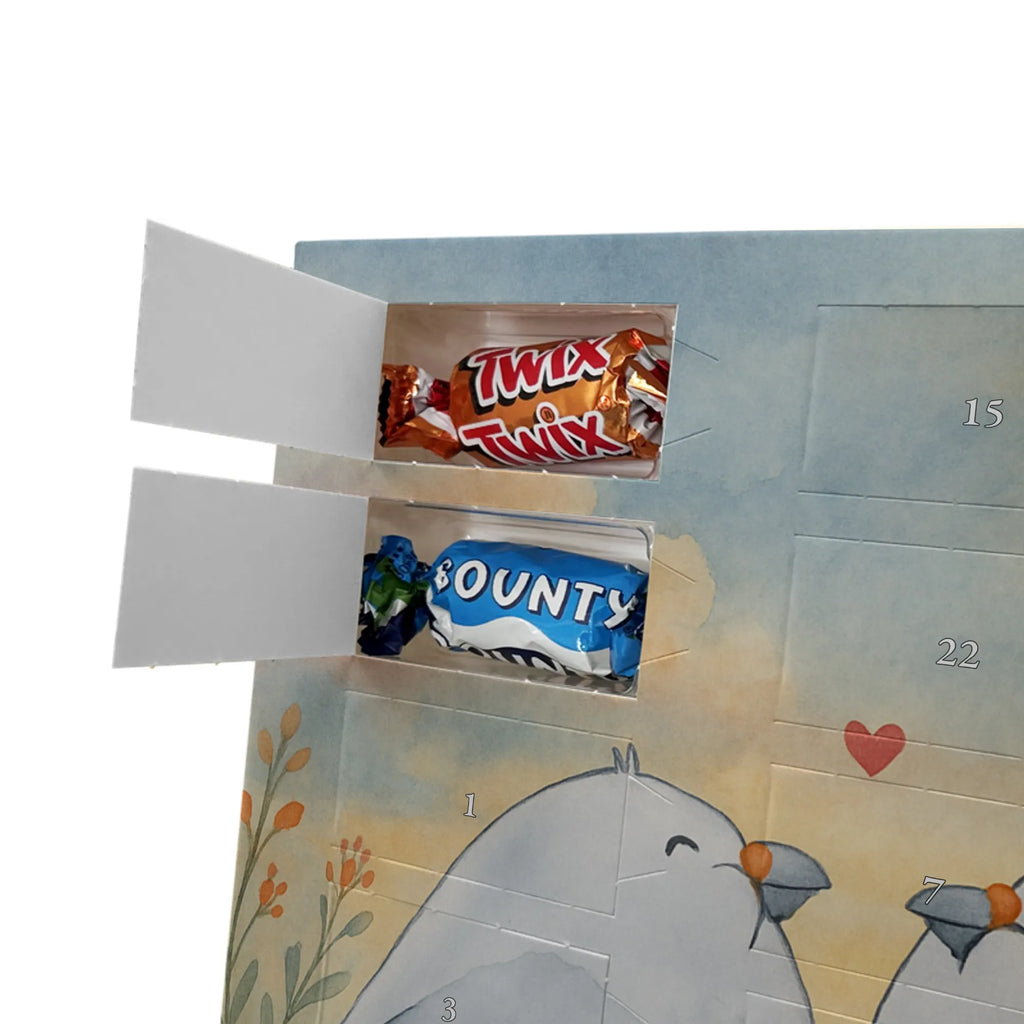 Chocolate advent calendar Turtledoves in love Design Loving, Two, Together, Marriage, Proposal of marriage, Love gift, gift for her, gift for him, anniversary gift, Turtle doves, Gift Friend, Married, Gift Wedding, Doves, Gift Girlfriend, In love, Wedding anniversary, Engaged, Anniversary, Girlfriend, Turtledove, Proof of love, Friend