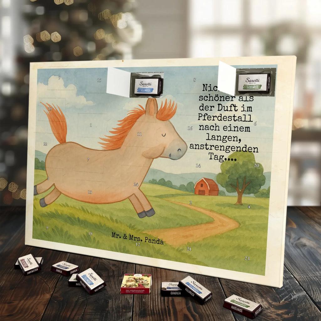 Chocolate advent calendar Horse Jump Design farm, farm animals, animals, horse, horses, horse stable, stable, horse owner, riding out, riding