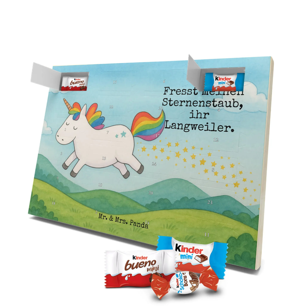 Chocolate advent calendar unicorn happy Design joy, cheerful, joy of life, fun