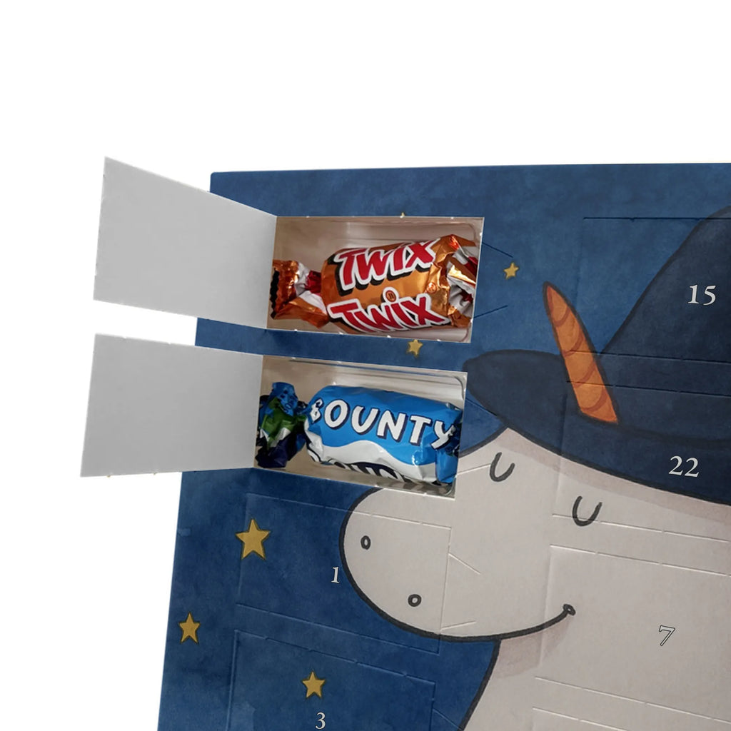 Chocolate advent calendar unicorn Witch Design wife gift, witch, mad, bitch, bad girl, girlfriend present, devil