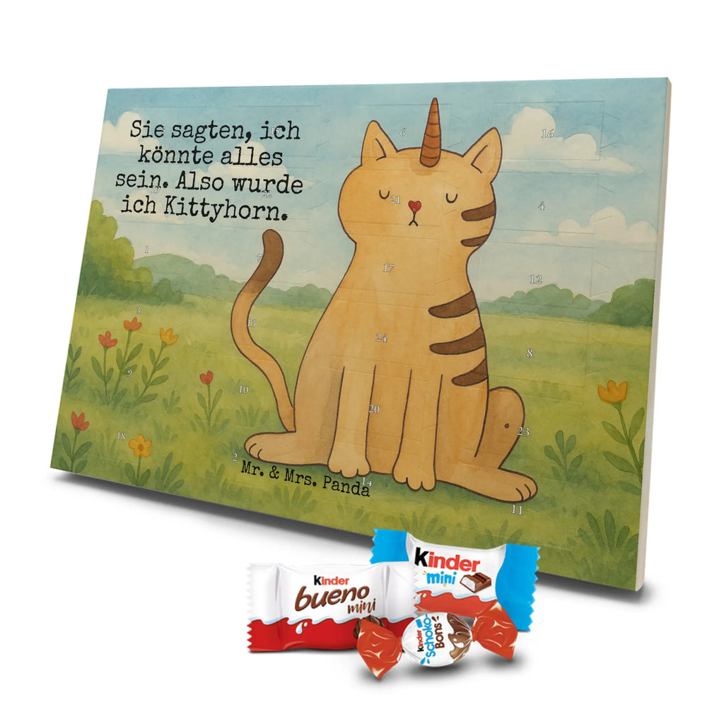 Chocolate advent calendar unicorn Cat Design cat gift, cat lover, Kitty, cat present, Kittycorn, Rainbow