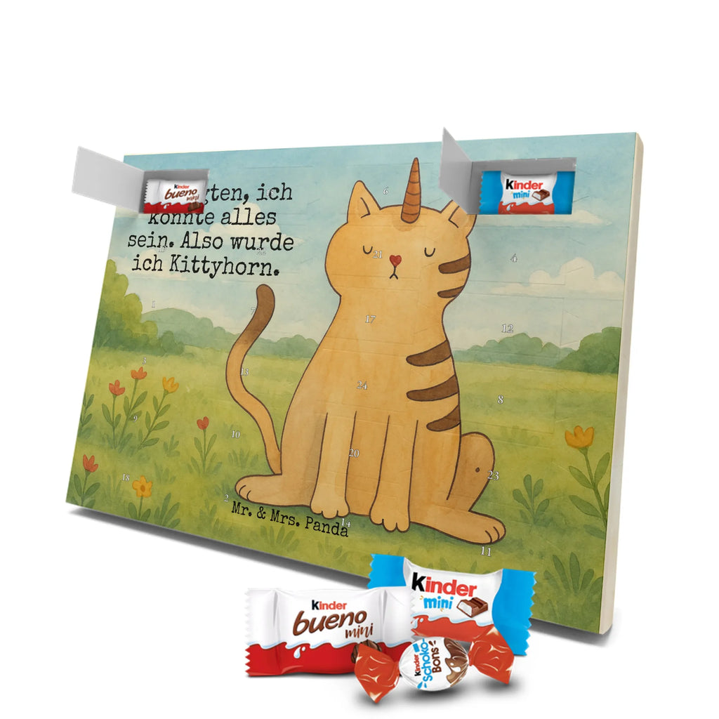 Chocolate advent calendar unicorn Cat Design cat gift, cat lover, Kitty, cat present, Kittycorn, Rainbow