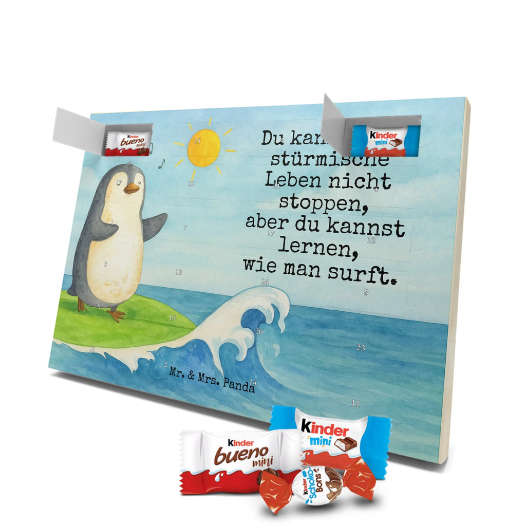 Chocolate advent calendar Penguin surfer Design North Pole, Penguins, surfers, surfing, waves, penguins, holidays, wave riding