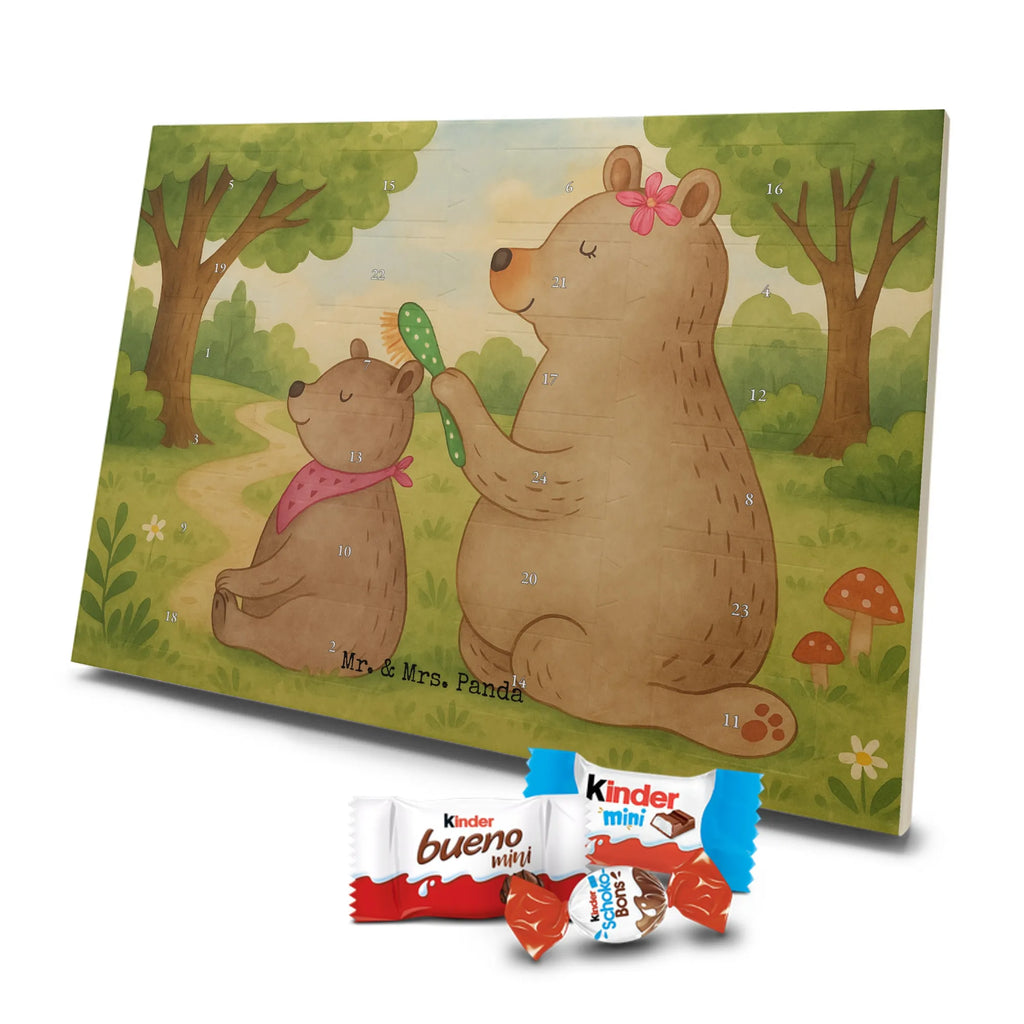 Chocolate advent calendar bear child Design Father's Day, Mother's Day, Gift