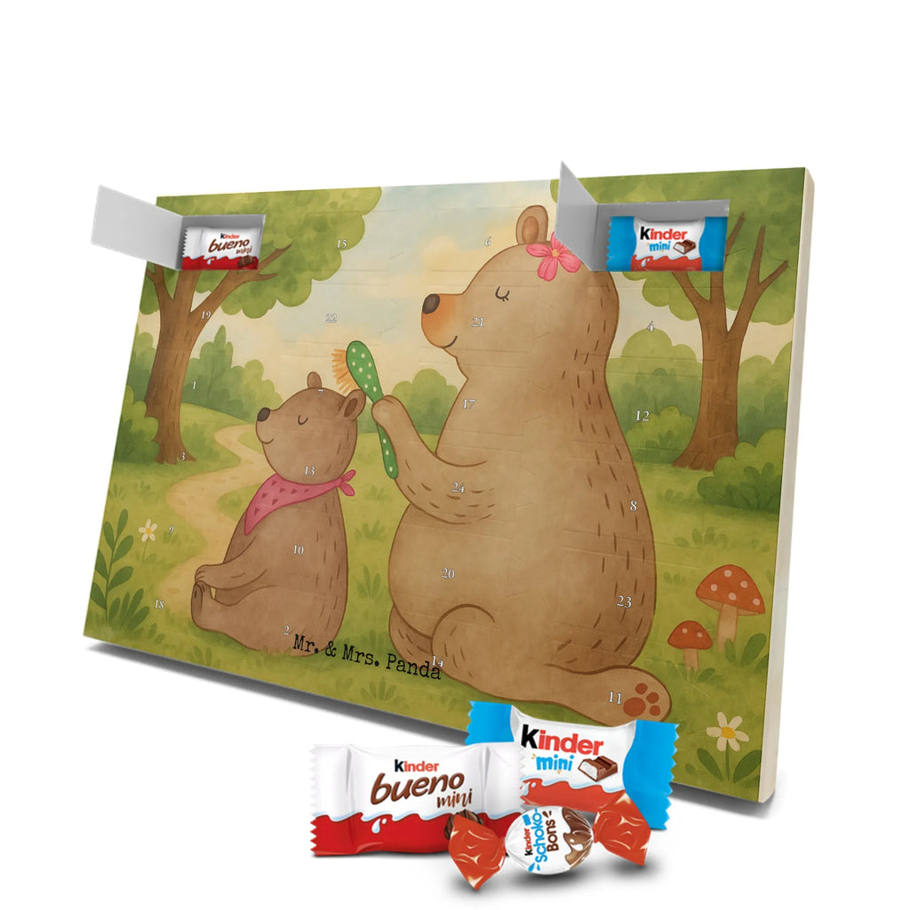 Chocolate advent calendar bear child Design Father's Day, Mother's Day, Gift
