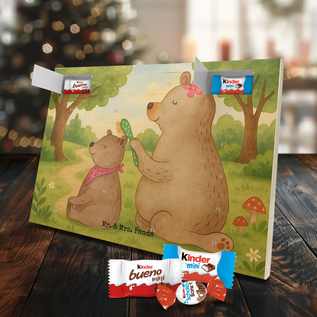 Chocolate advent calendar bear child Design Father's Day, Mother's Day, Gift