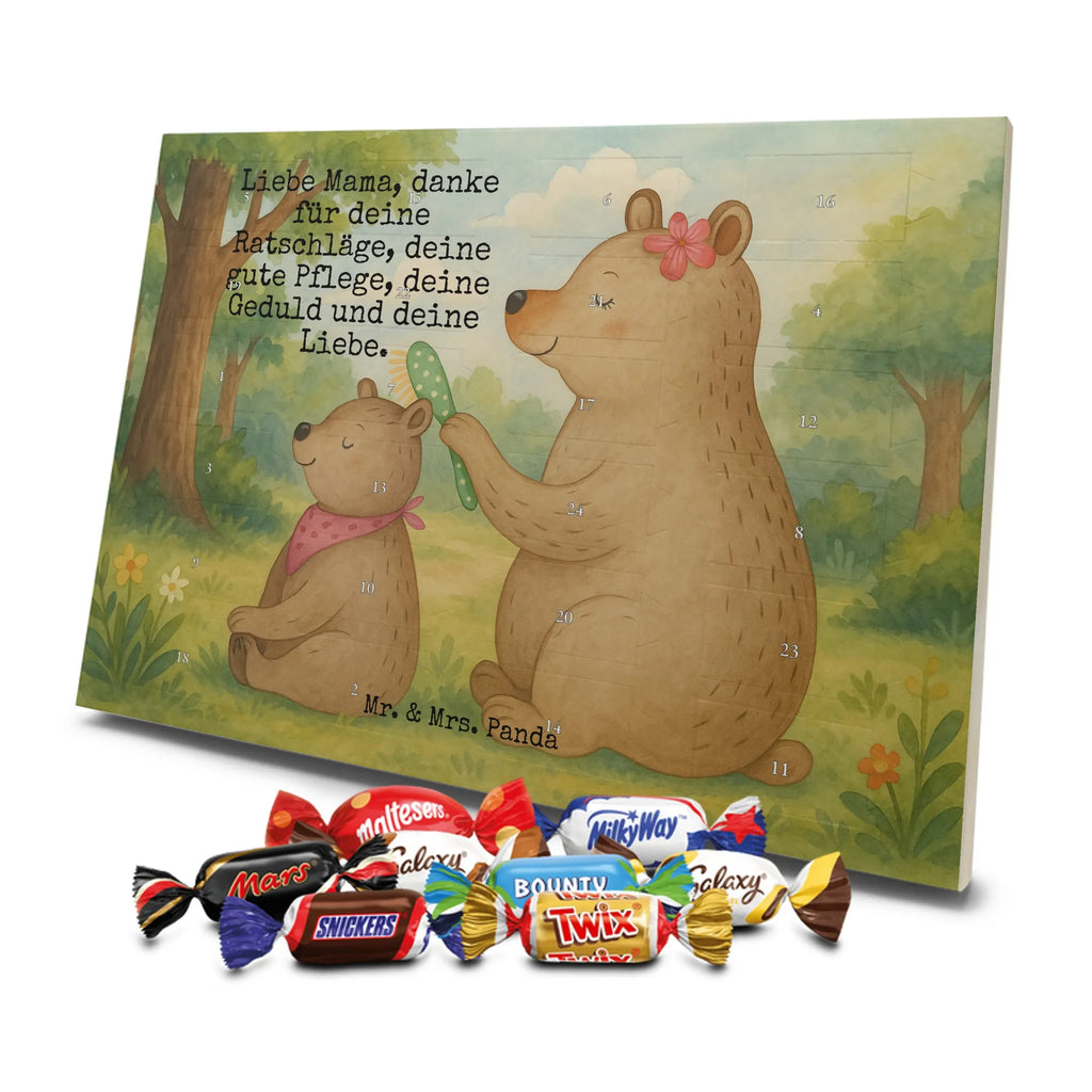 Chocolate advent calendar bear child Design Father's Day, Mother's Day, Gift