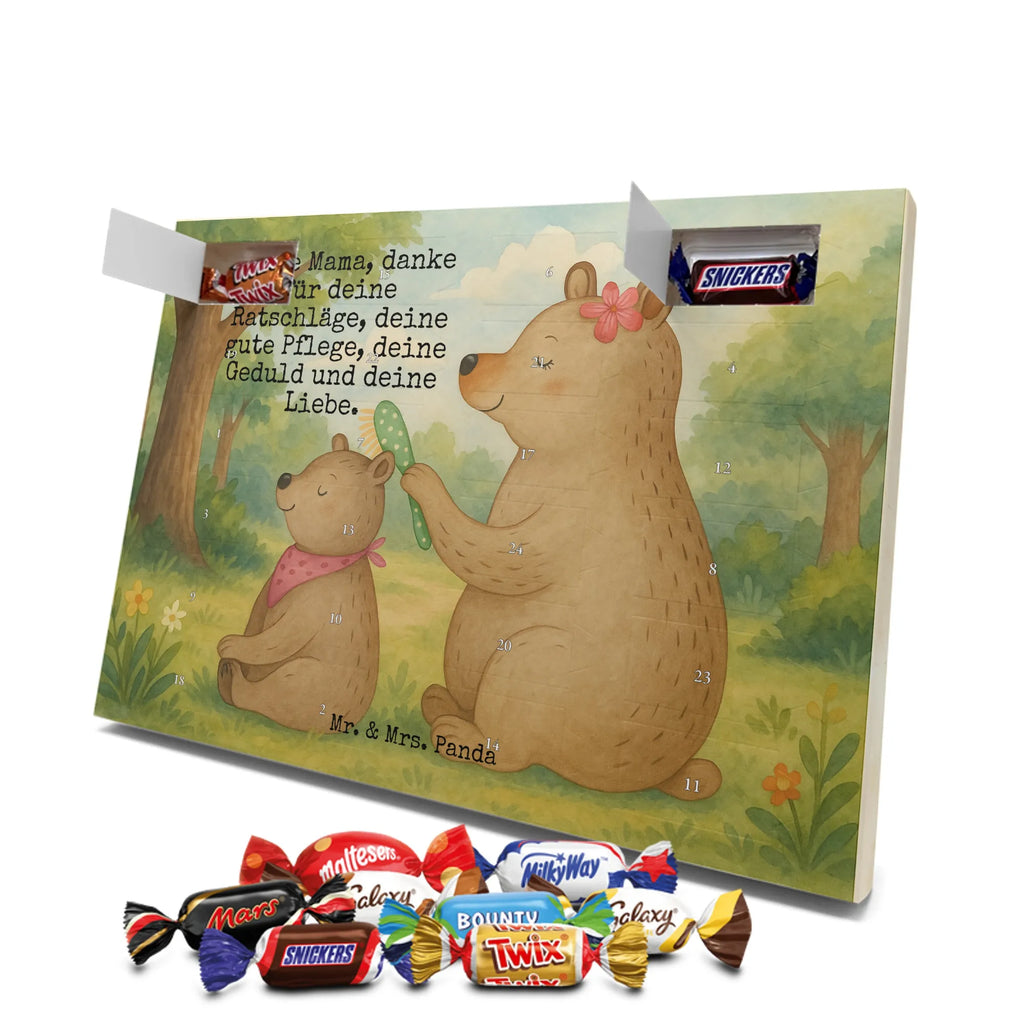 Chocolate advent calendar bear child Design Father's Day, Mother's Day, Gift