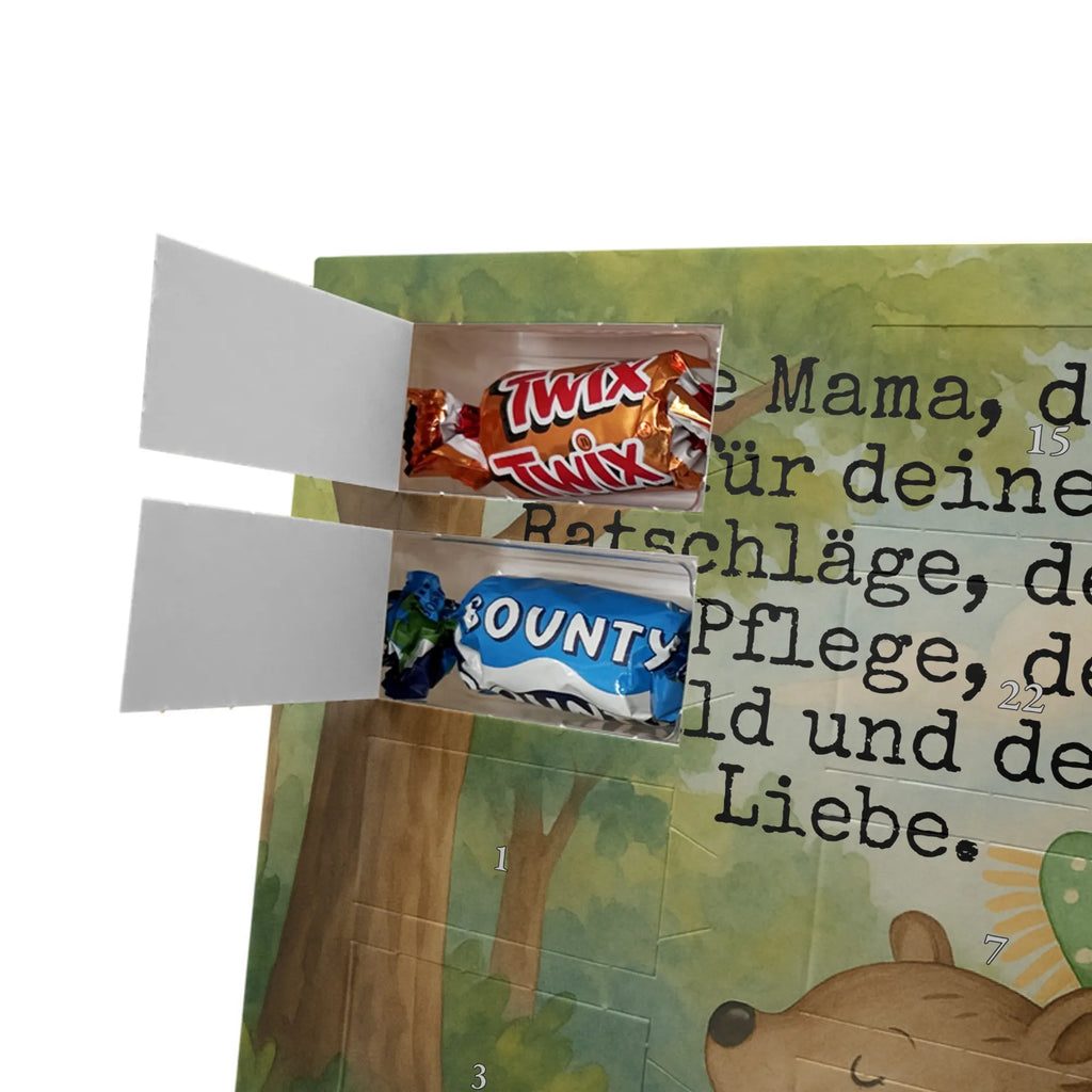 Chocolate advent calendar bear child Design Father's Day, Mother's Day, Gift