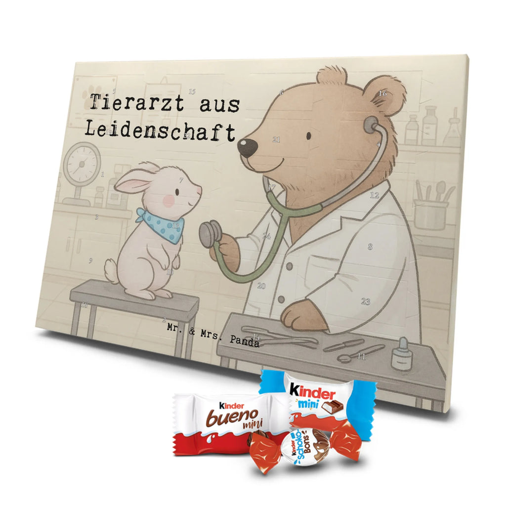 Chocolate advent calendar Veterinarian Passion Design gift, promotion, anniversary, retirement, sayings, job start, gift idea, best, farewell gift, profession, passing exam