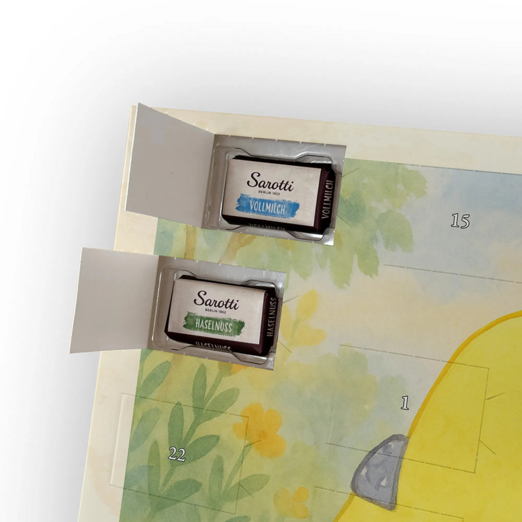 Chocolate advent calendar Parakeets in love Design Loving, Two, Together, Marriage, Proposal of marriage, Love gift, gift for her, gift for him, anniversary gift, trust, birds, closeness, budgie, cuddling