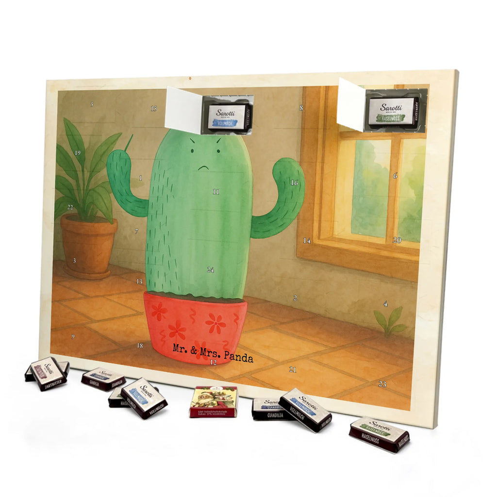 Chocolate advent calendar cactus Fury Design cactus, cactuses, plants, cactus plant, small green cactus, school, annoy, office life, colleague, angry