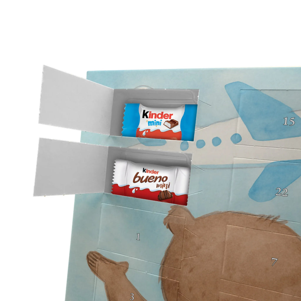 Chocolate advent calendar bear Airplane Design Loving, Two, Together, Marriage, Proposal of marriage, Love gift, gift for her, gift for him, anniversary gift, Valentine&#39;s Day Gift for Women Love Gift Anniversary Wedding Anniversary Party Favor Gift for Girlfriend Gift for Partner Boyfriend Gift Token of Love for Men for Husband