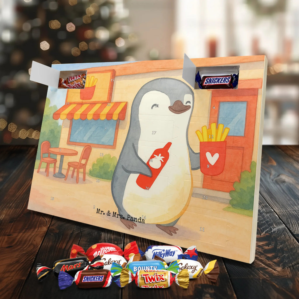 Chocolate advent calendar penguin French fries Design Loving, Two, Together, Marriage, Proposal of marriage, Love gift, gift for her, gift for him, anniversary gift, Valentine&#39;s Day Gift for Women Love Gift Anniversary Wedding Anniversary Party Favor Gift for Girlfriend Gift for Partner Boyfriend Gift Token of Love for Men for Husband