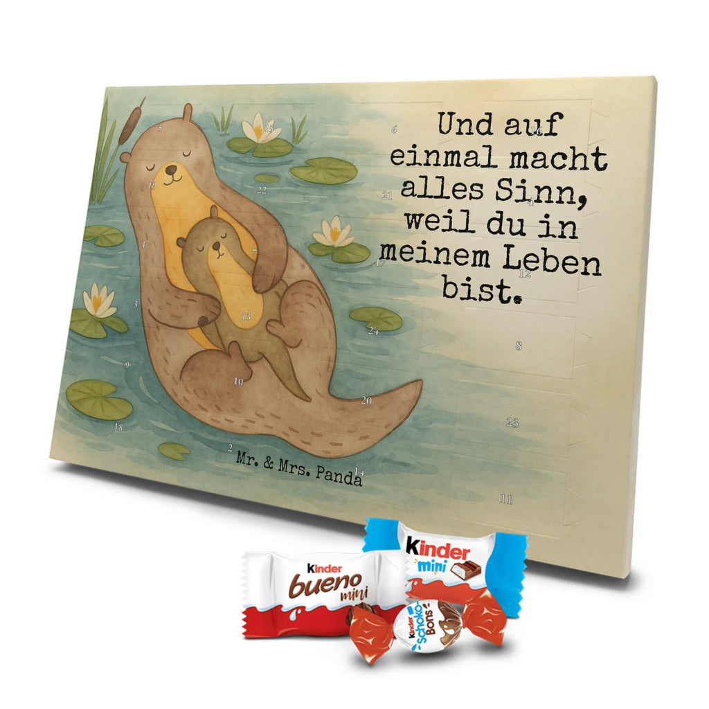 Chocolate advent calendar otter child Design animal lover, marten, sea otter, European otter, water mammal, aquatic animal, baby otter, predator, water, otter gifts, gift ideas for animal lovers, animal, mammal, water animal, gifts for people in love, Otter Sea Otter Lake Otter