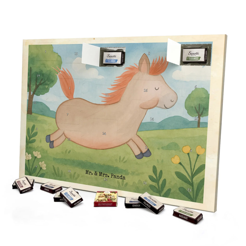 Chocolate advent calendar Horse Jump Design farm, farm animals, animals, horse, horses, horse stable, stable, horse owner, riding out, riding