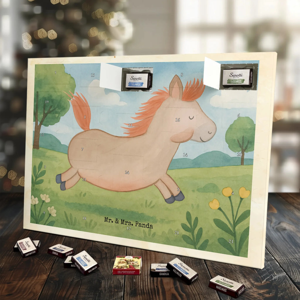 Chocolate advent calendar Horse Jump Design farm, farm animals, animals, horse, horses, horse stable, stable, horse owner, riding out, riding